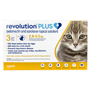 Revolution plus for cats- Revolution plus flea and tick treatment, prev